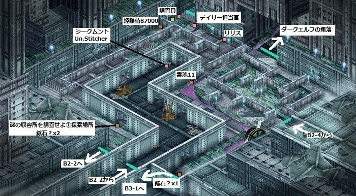 地下遺跡B2-1 地下遺跡B2-1