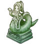蛇人族の彫像 蛇人族の彫像