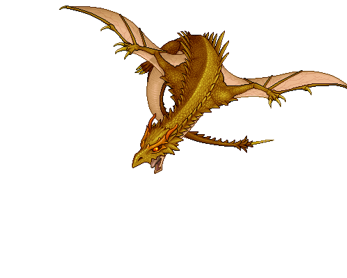 金の翼竜
