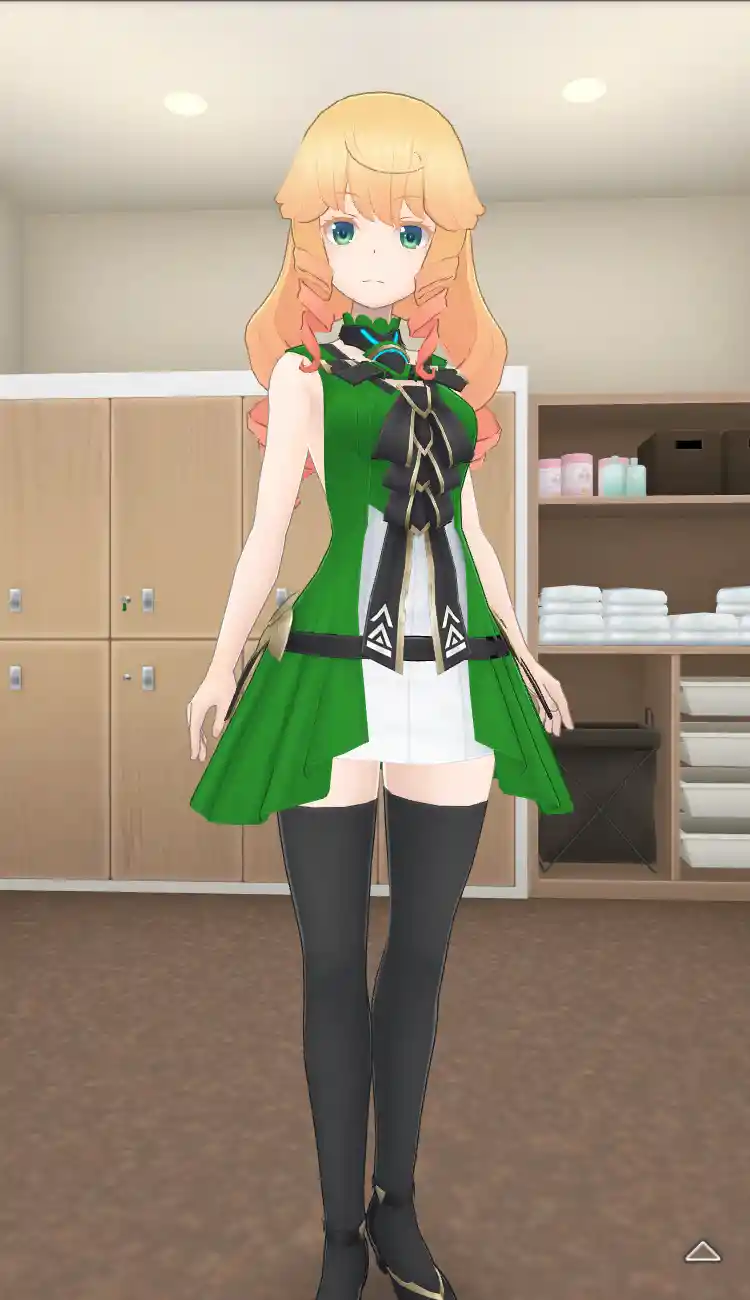衣装_Vチップ／緑_全身前.jpg