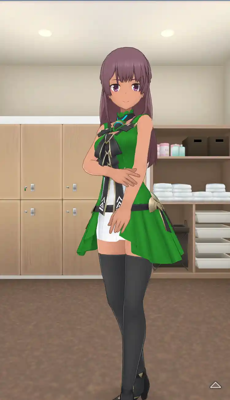 衣装_Vチップ／緑_全身前.jpg
