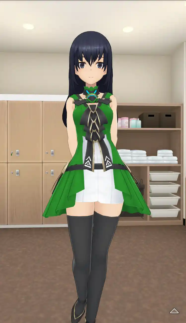衣装_Vチップ／緑_全身前.jpg
