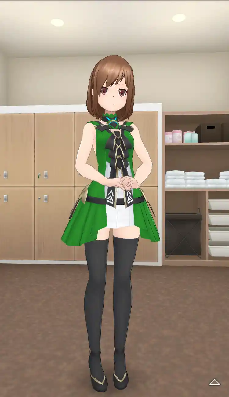 衣装_Vチップ／緑_全身前.jpg