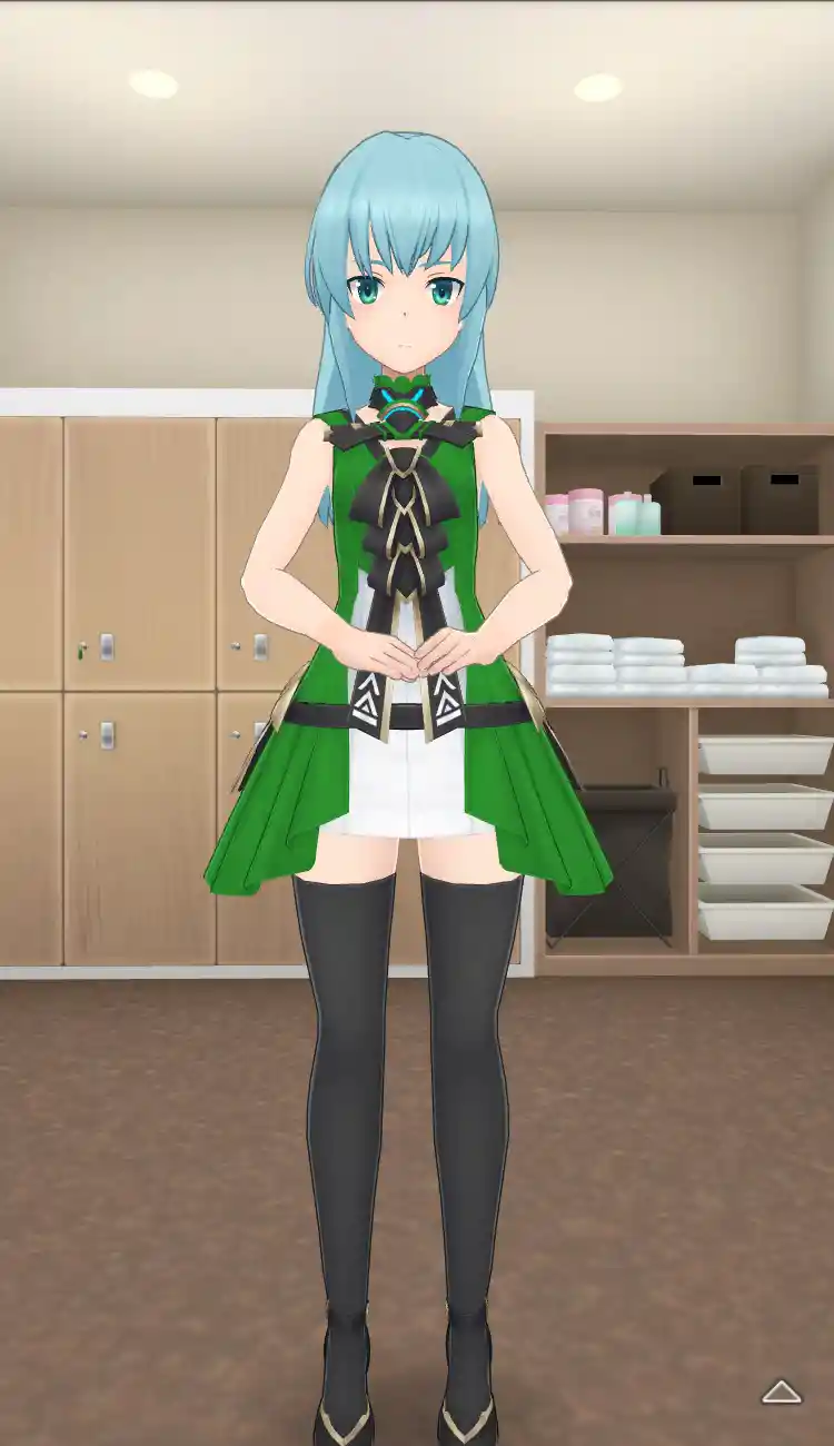 衣装_Vチップ／緑_全身前.jpg