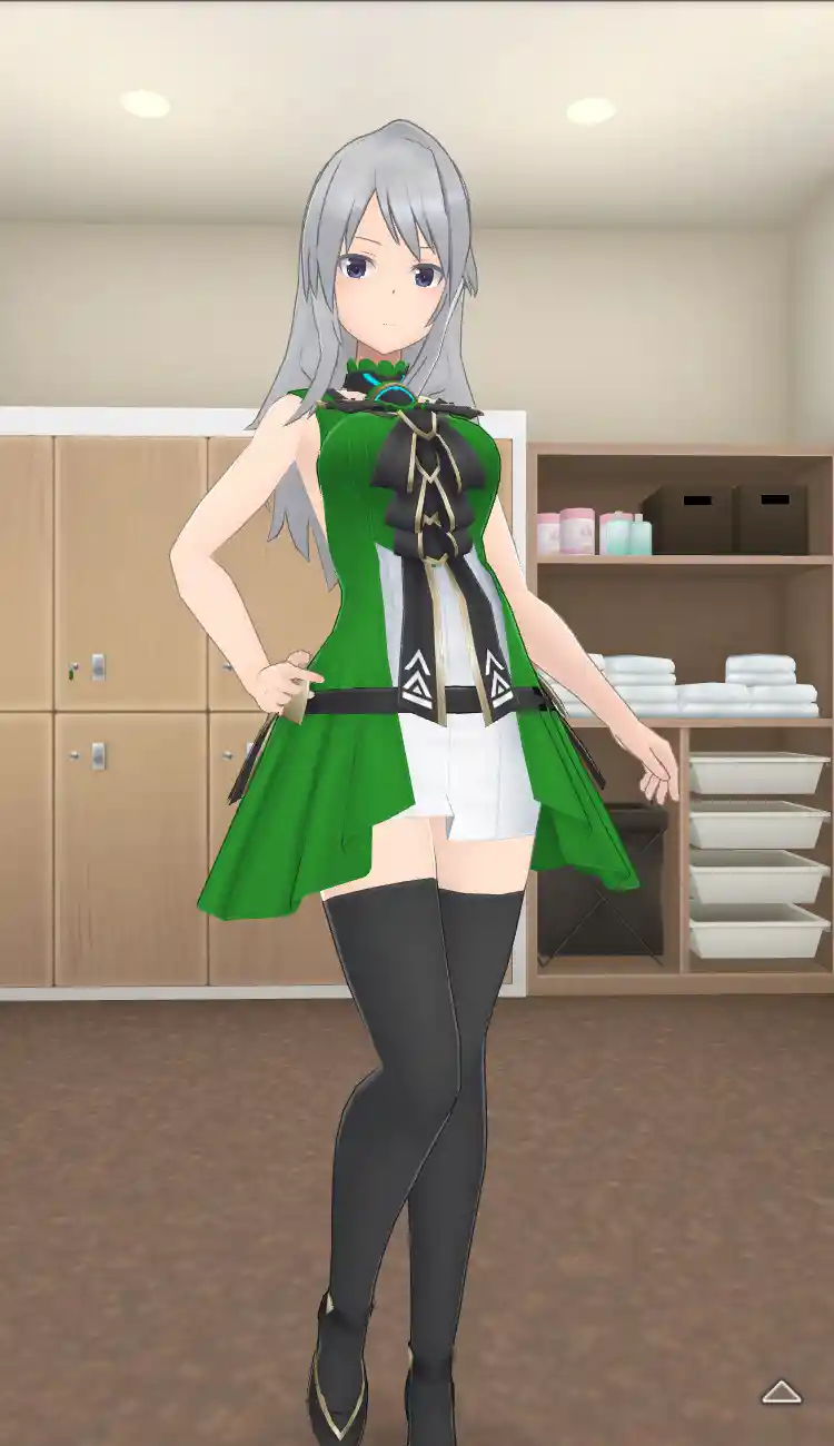 衣装_Vチップ／緑_全身前.jpg
