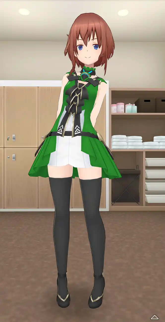 衣装_Vチップ／緑_全身前.jpg