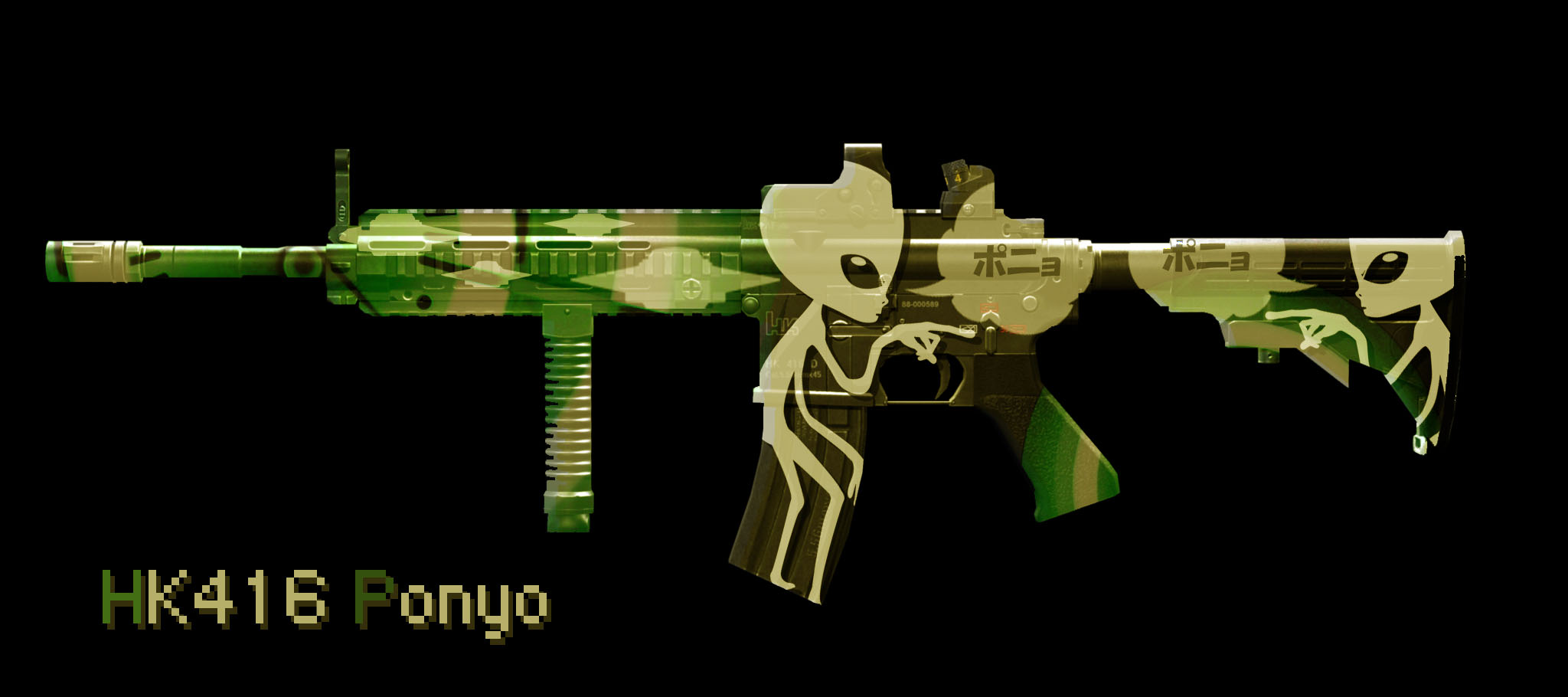 武器 Hk416 Ponyo Alliance Of Valiant Arms Wiki