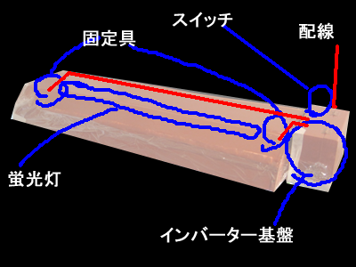 自作コーナー 自作蛍光灯式照明 熱帯魚 Wiki