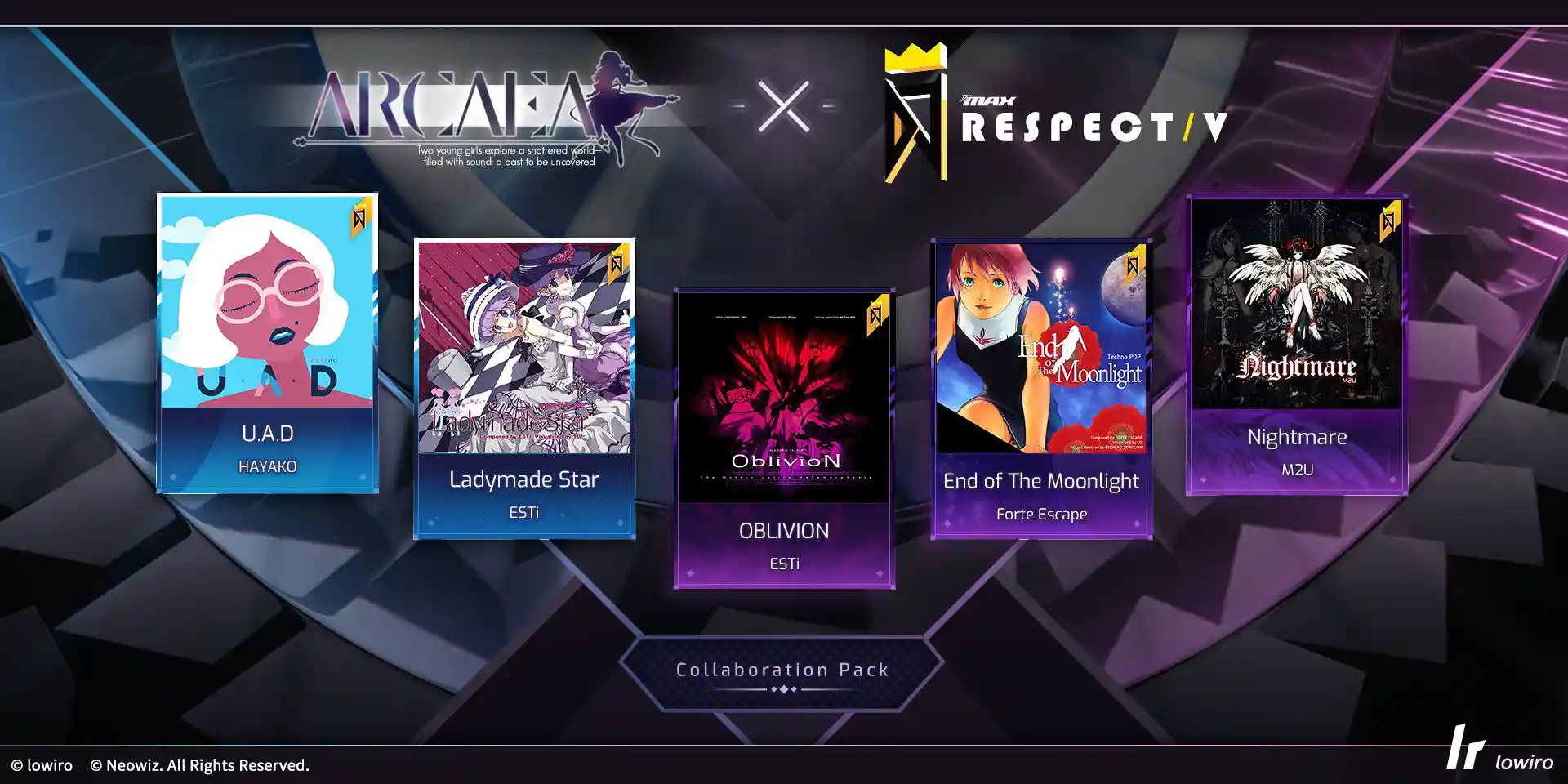 Arcaea x DJMAX