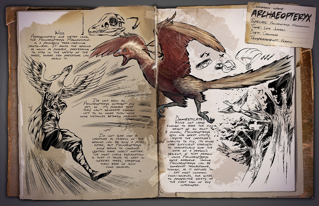 Archaeopteryx Ark Survival Evolved Wiki