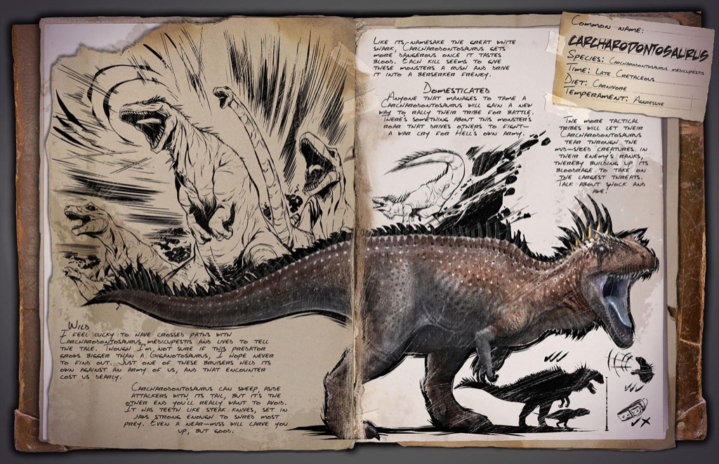 Carcharodontosaurus Ark Survival Evolved Wiki Carcharodontosaurus Ark Survival Evolved Wiki