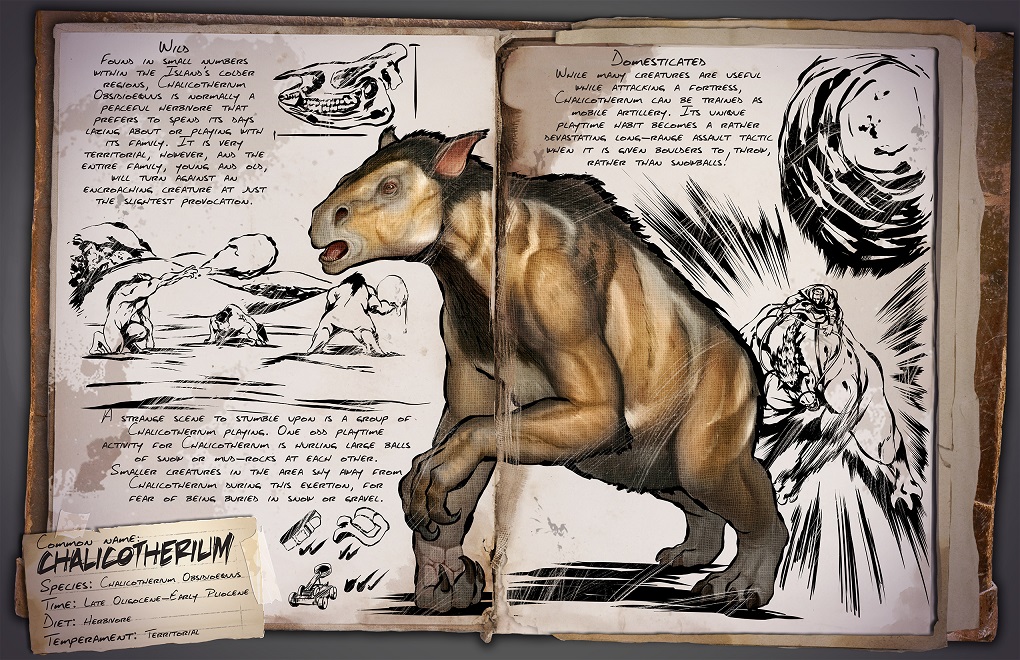 Chalicotherium Ark Survival Evolved Wiki Chalicotherium Ark Survival Evolved Wiki