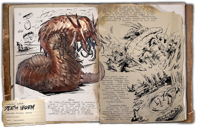 Death Worm Ark Survival Evolved Wiki