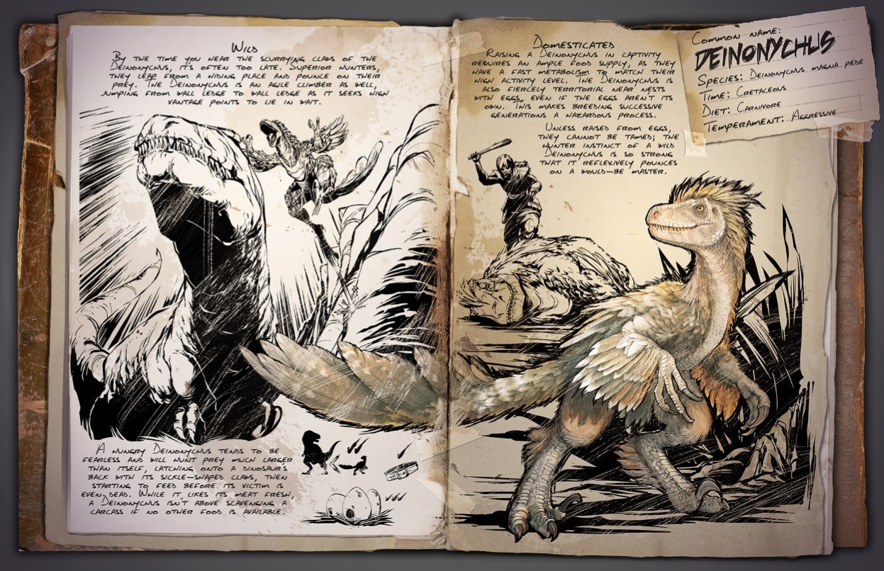 Deinonychus Ark Survival Evolved Wiki