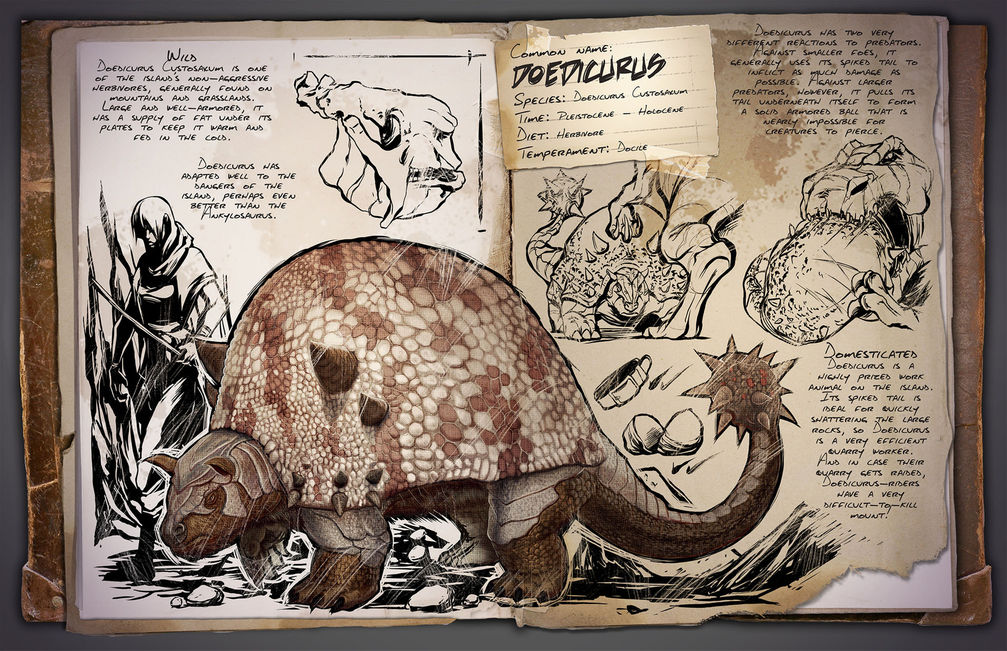 Doedicurus Ark Survival Evolved Wiki