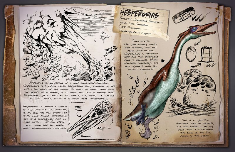 Hesperornis Ark Survival Evolved Wiki