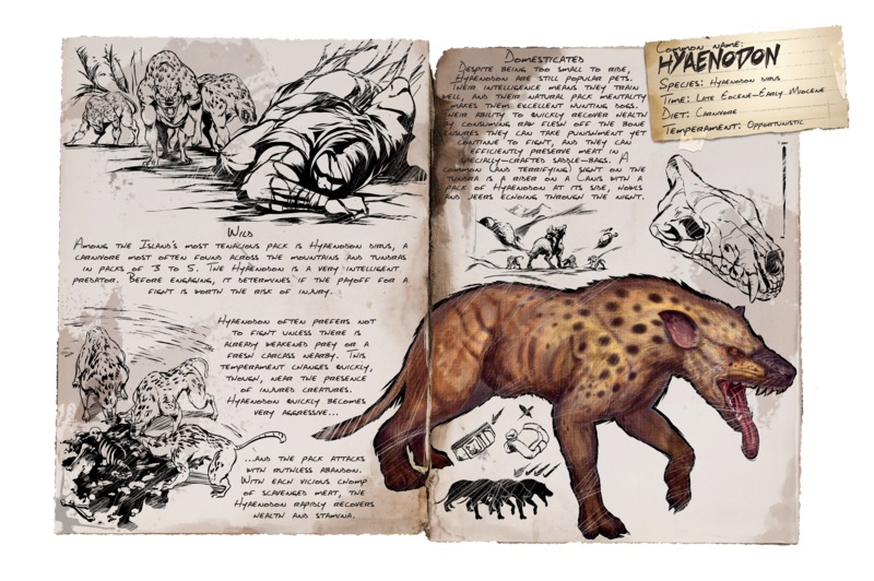 Hyaenodon Ark Survival Evolved Wiki