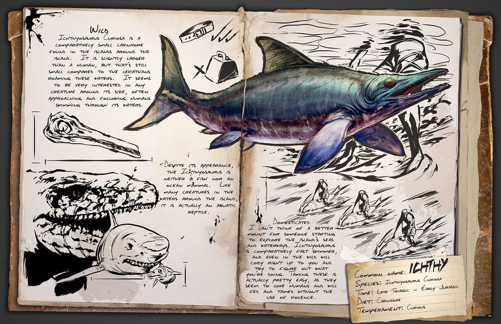 Ichthyosaurus Ark Survival Evolved Wiki