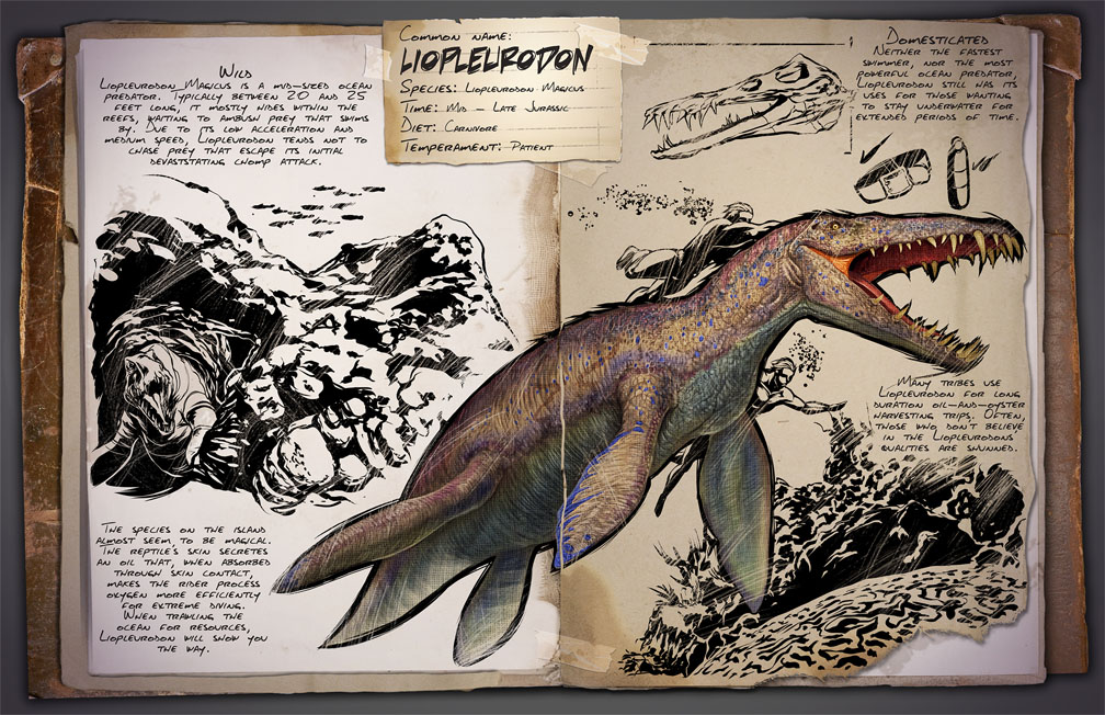 Liopleurodon Ark Survival Evolved Wiki
