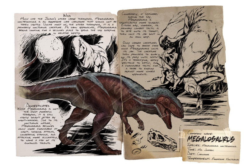 Megalosaurus Ark Survival Evolved Wiki