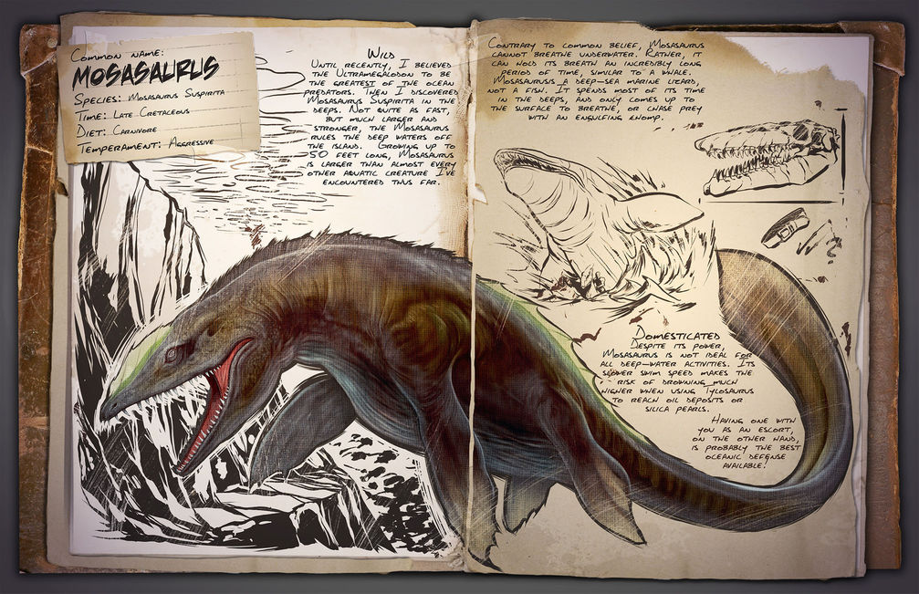 Mosasaurus Ark Survival Evolved Wiki