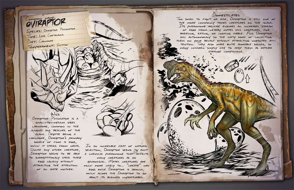 Oviraptor Ark Survival Evolved Wiki