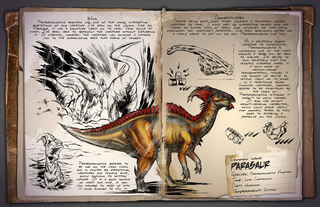 Parasaur Ark Survival Evolved Wiki