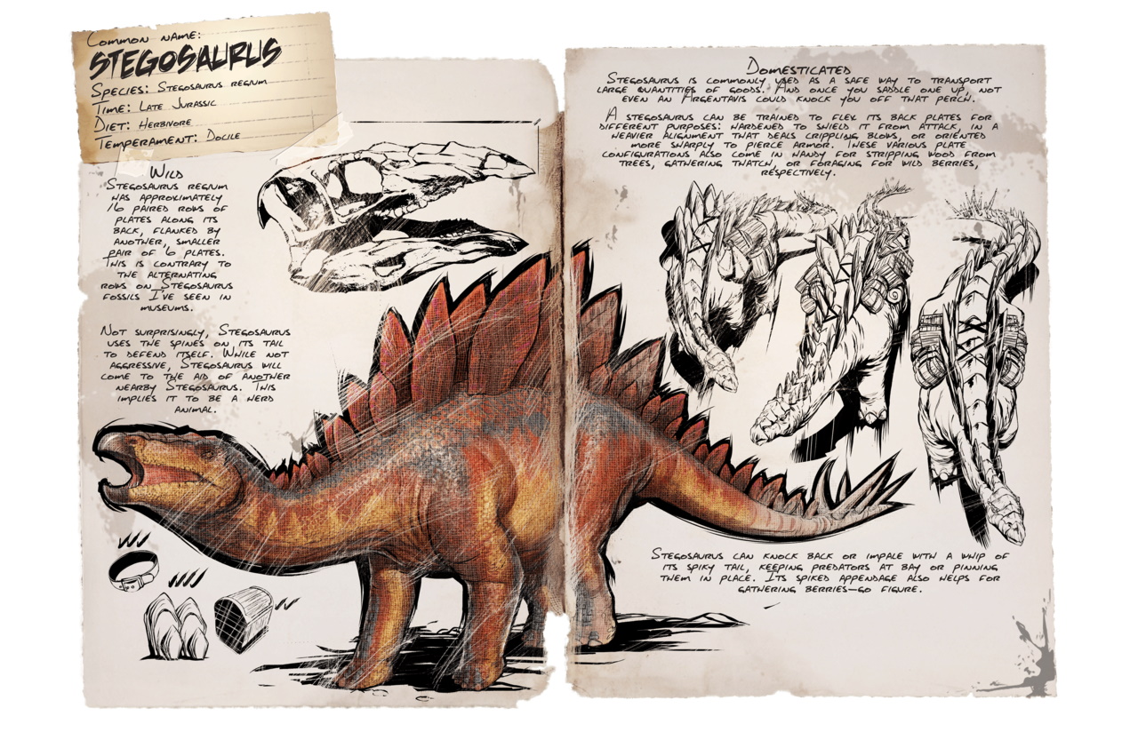 Stegosaurus Ark Survival Evolved Wiki
