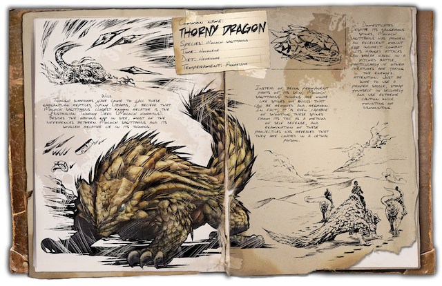Thorny Dragon Ark Survival Evolved Wiki