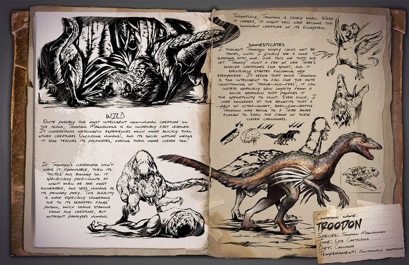 Troodon Ark Survival Evolved Wiki