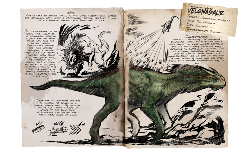 Velonasaur Ark Survival Evolved Wiki