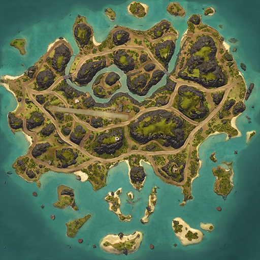 Карта lost island