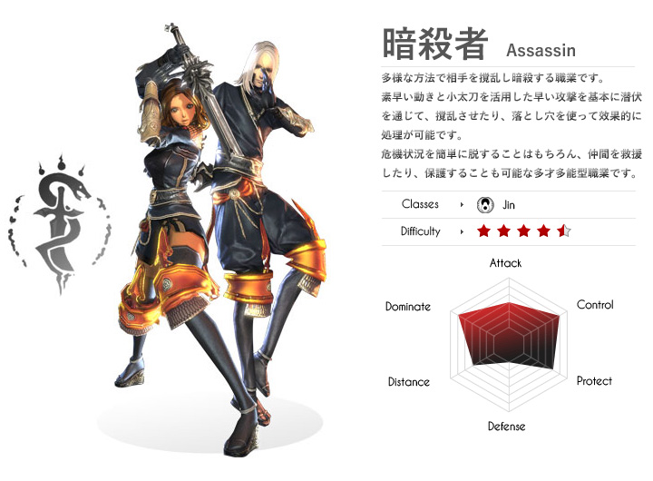暗殺者 Blade Soul Wiki 暗殺者 Blade Soul Wiki