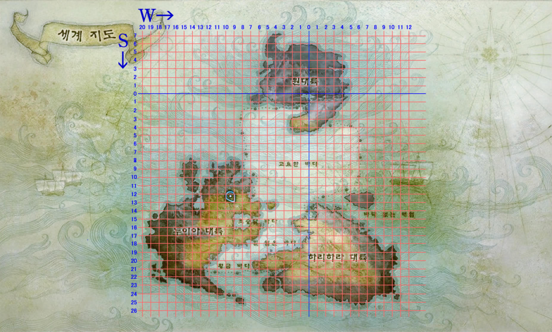 archeage map east