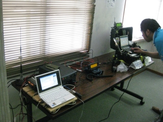 APRS機器の展示 APRS機器の展示