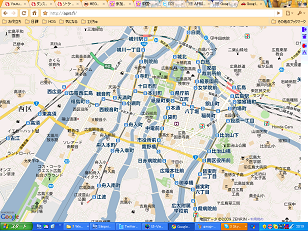 欲しい地図の場所を表示する 欲しい地図の場所を表示する