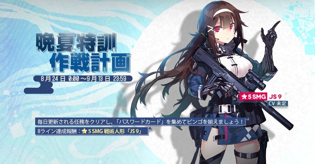 イベント 晩夏特訓作戦計画 ドールズフロントライン ドルフロ 少女前線 Wiki