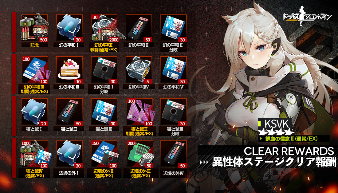 イベント 異性体 報酬 ドールズフロントライン ドルフロ 少女前線 Wiki イベント 異性体 報酬 ドールズフロントライン ドルフロ 少女前線 Wiki