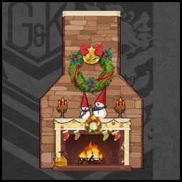 家具-クリスマス-司令部の暖炉.JPG