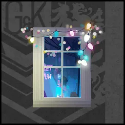 家具-サタデー・ナイト・フィーバー-夜景を映した窓.JPG