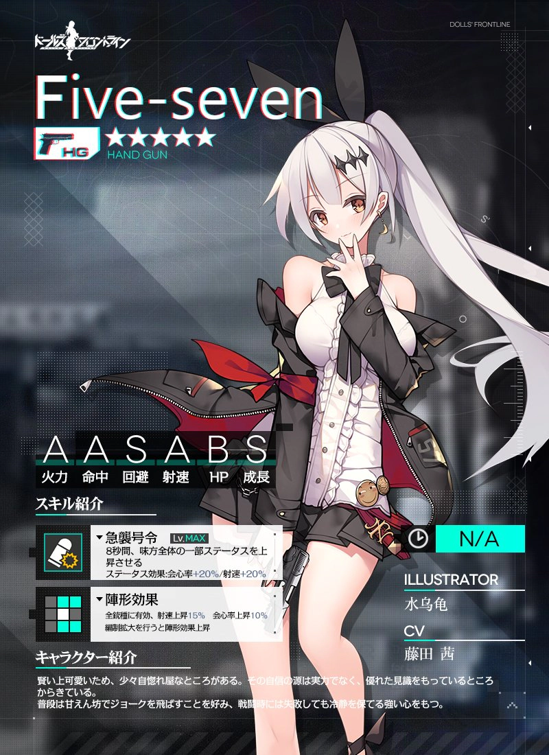 Five-seven - ドールズフロントライン(ドルフロ)【少女前線】 Wiki*