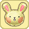 2011年のお祝いウサギ風船(黄色).png