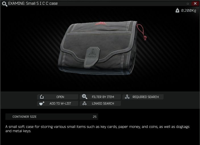 Small S I C C Case Escape From Tarkov Wiki