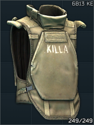 6B13 M assault armor (Killa Edition) / 6B13 M アサルトアーマー(Killa Edition) -  Escape from Tarkov Wiki*