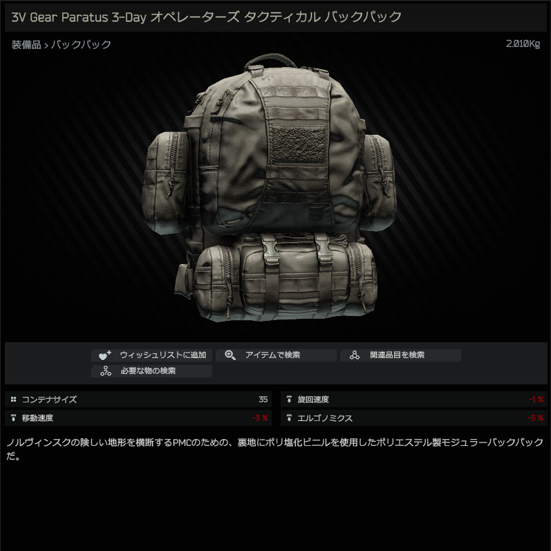 3V_Gear_Paratus_3-Day_Operator's_Tactical_backpack_(Foliage_Grey)-summary_JP.jpg