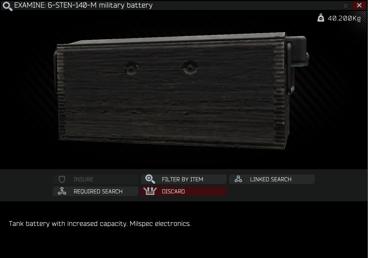 6 Sten 140 M Military Battery Escape From Tarkov Wiki