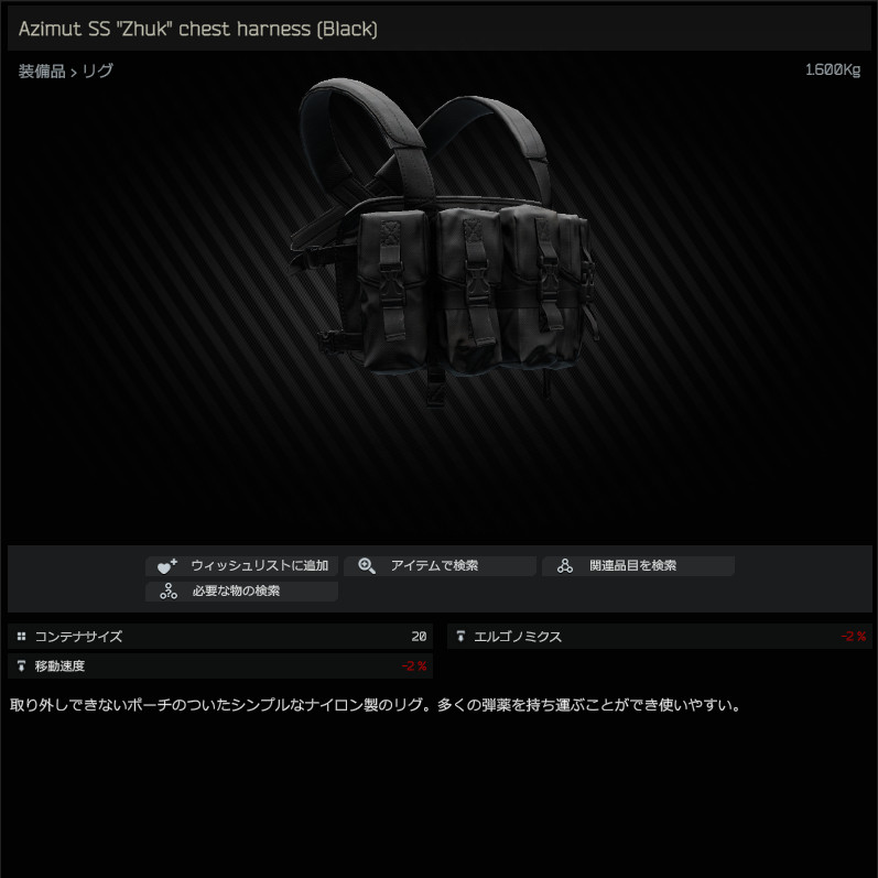 Azimut_SS_Zhuk_chest_harness_(Black)-summary_JP.jpg
