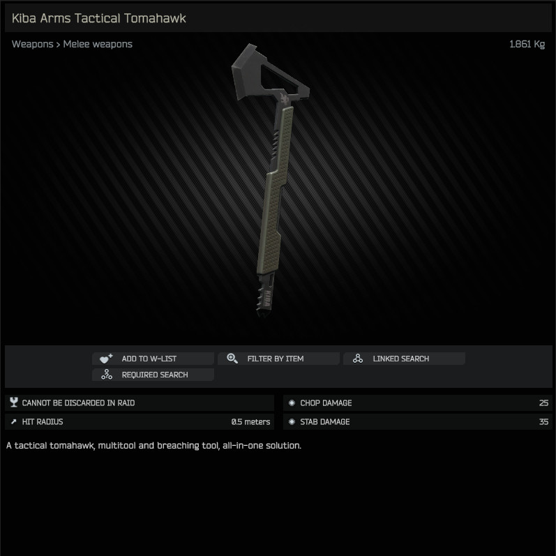 Kiba Arms Tactical Tomahawk / Kiba Arms タクティカル