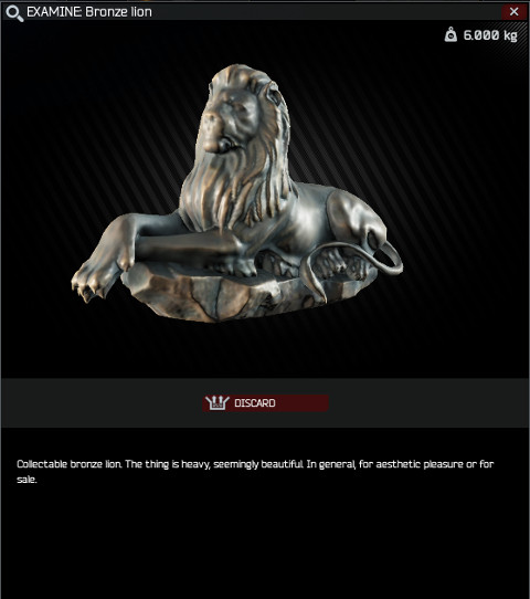 Bronze Lion Escape From Tarkov Wiki