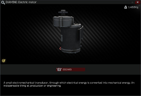 Electric Motor Escape From Tarkov Wiki